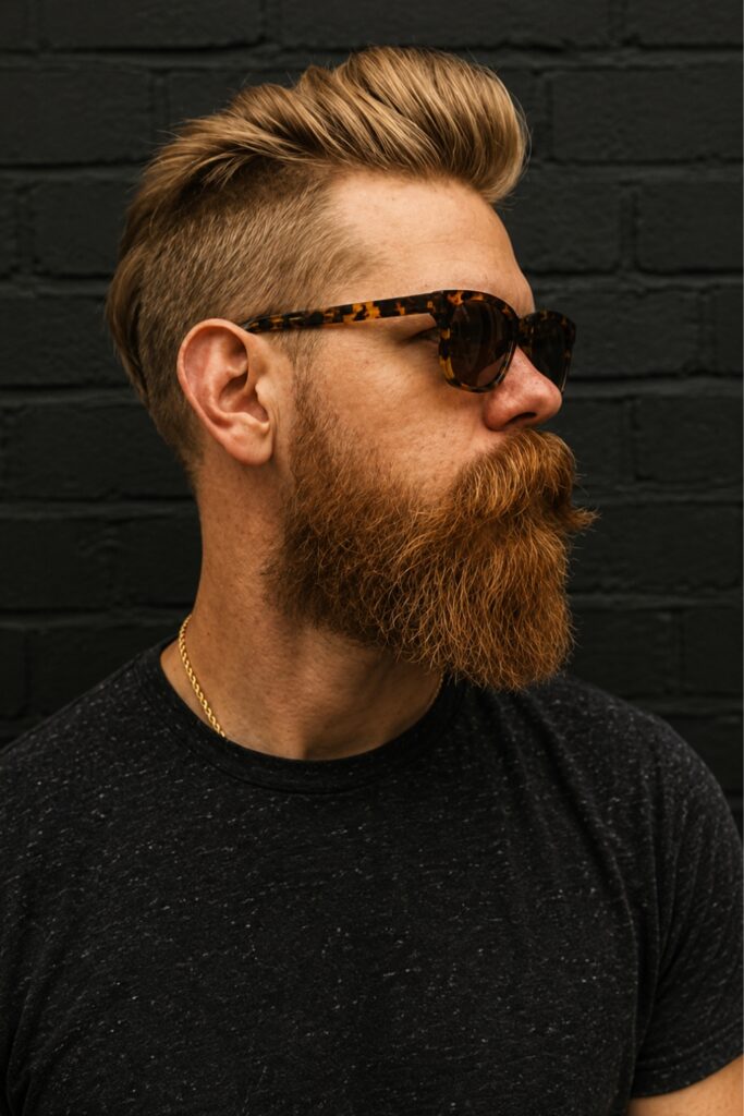Bandholz beard with short hair