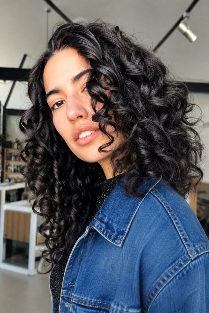 The Curly Bob