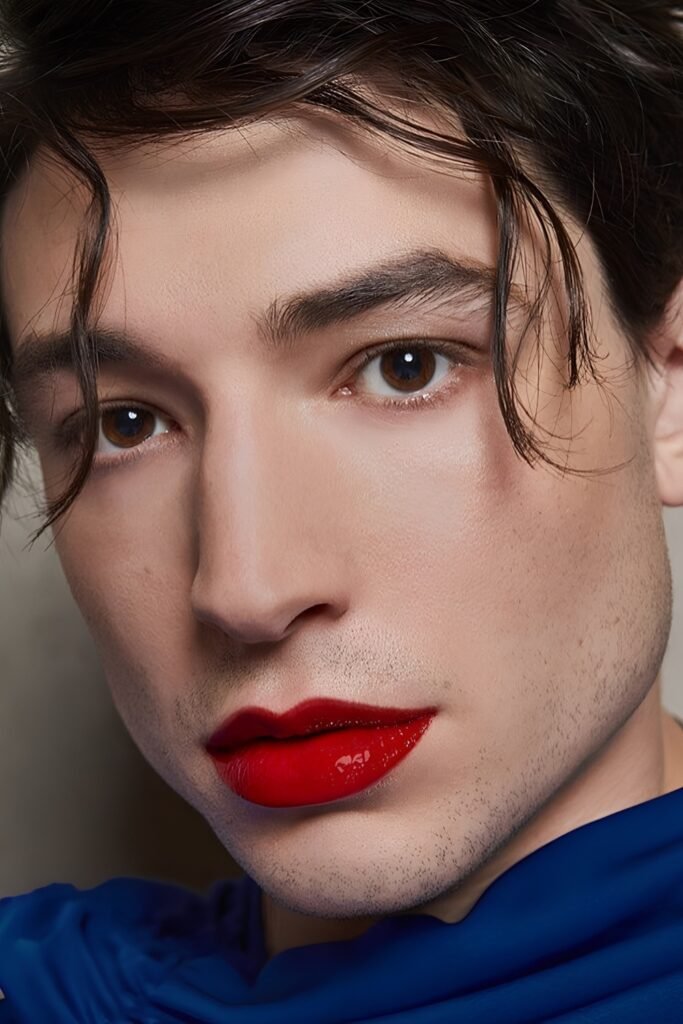 The Dark Red Lip Alone