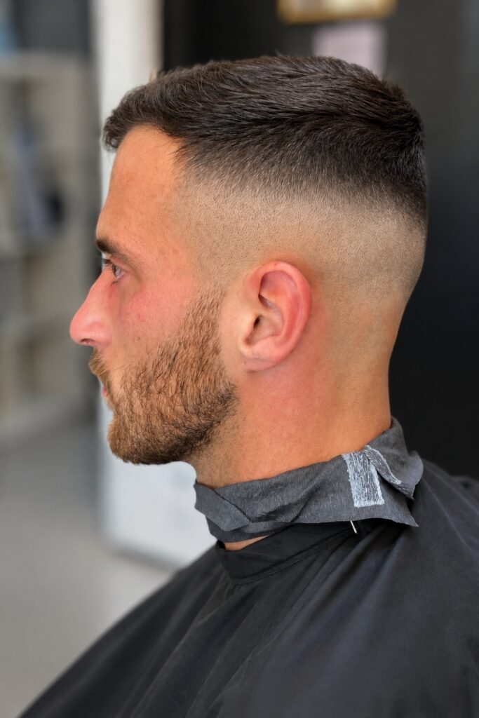 High skin fade