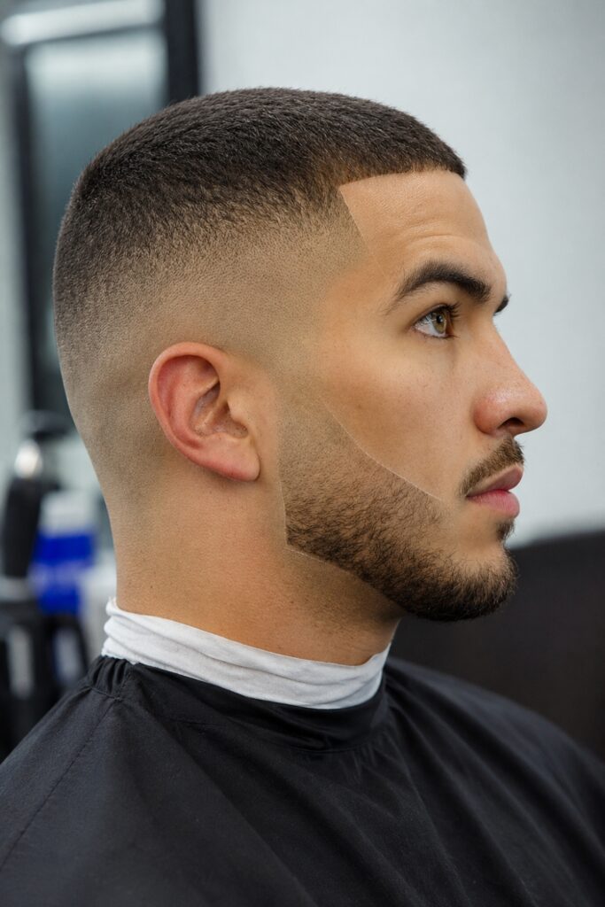 Tapered beard