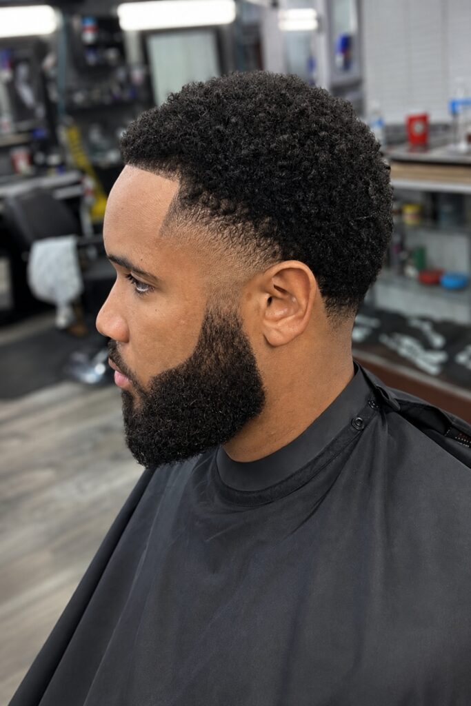 Temple fade