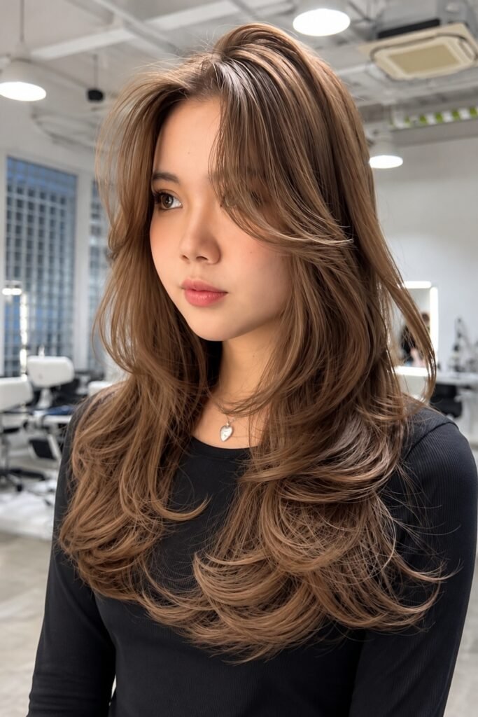 Wolf Cut With Long Layers