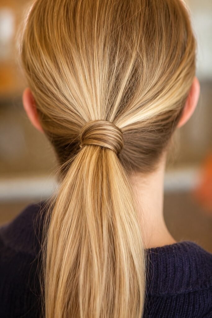 Wrapped Ponytail