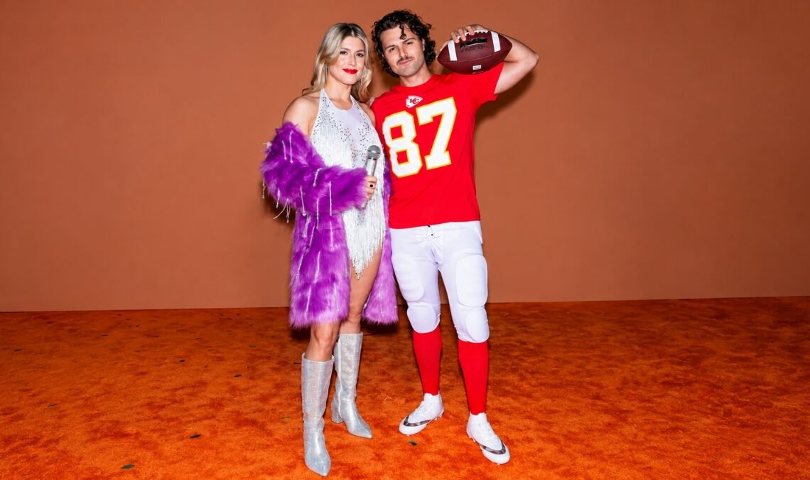 Blonde Couple Costumes for a Halloween Party