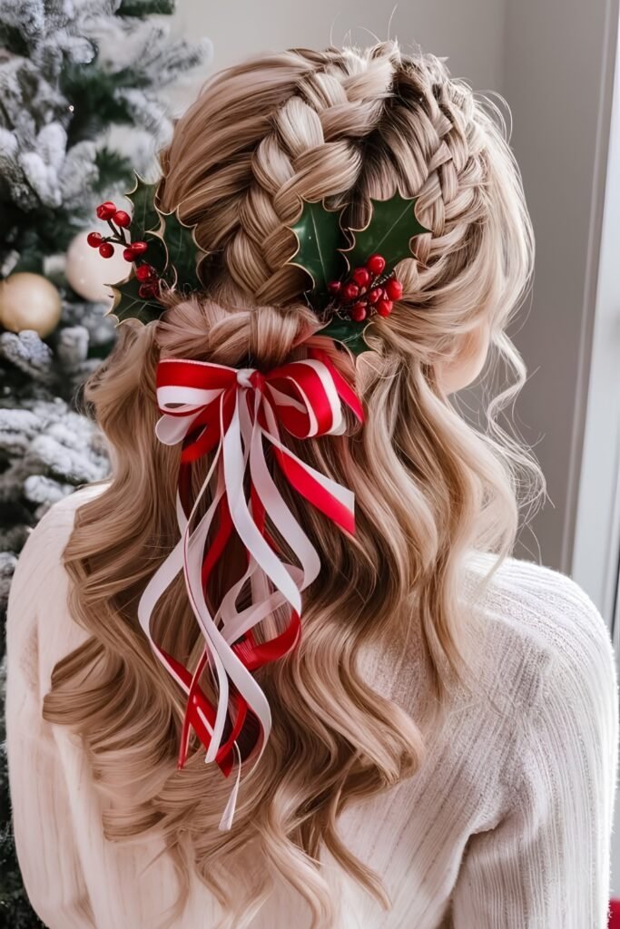 Braided Crown Half-Up