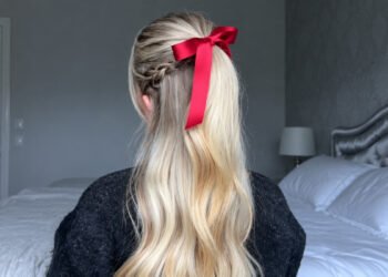 Christmas Half Up Half Down Hairstyles