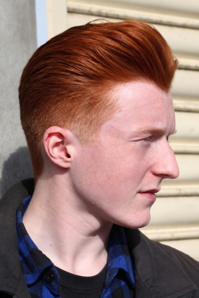 Copper slick back