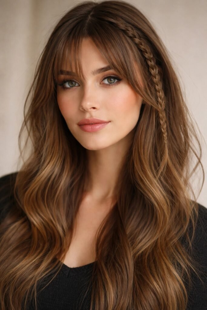 Curtain Fringe with a Mini Braid