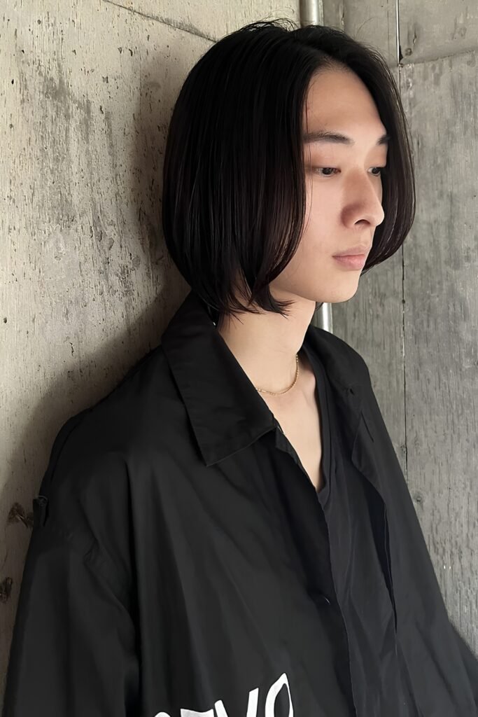 Face-framing layered bob