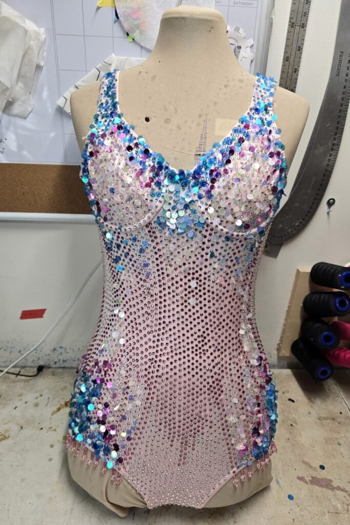 Taylor Swift Eras-inspired outfit: Lover Pastel Rhinestone Outfit