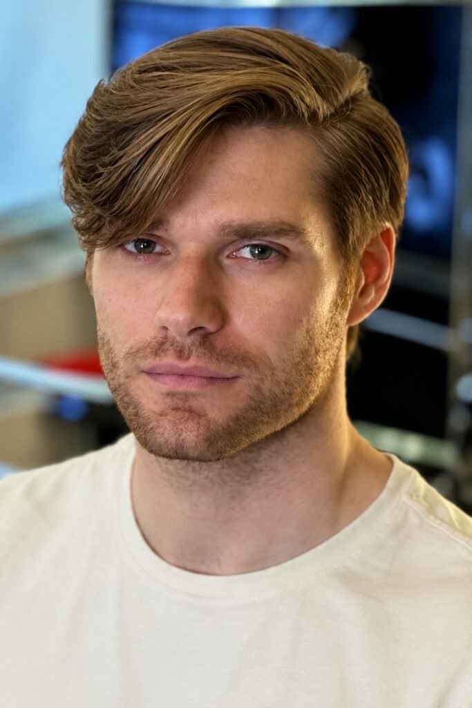 Low taper with a long fringe