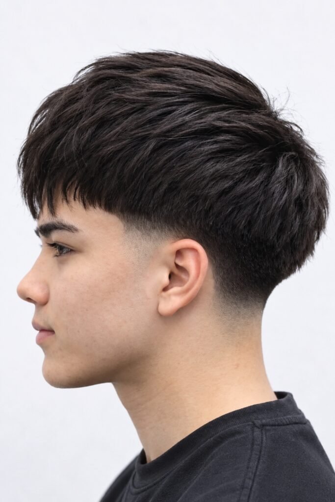 Low Taper With Natural Top
