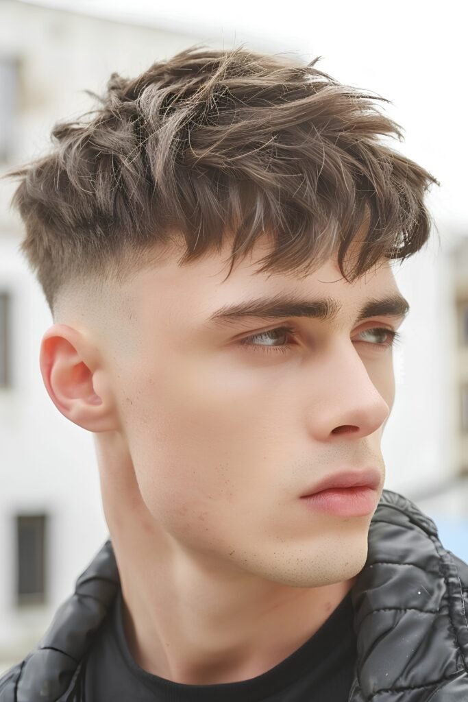 Messy Crop With Tight Sides