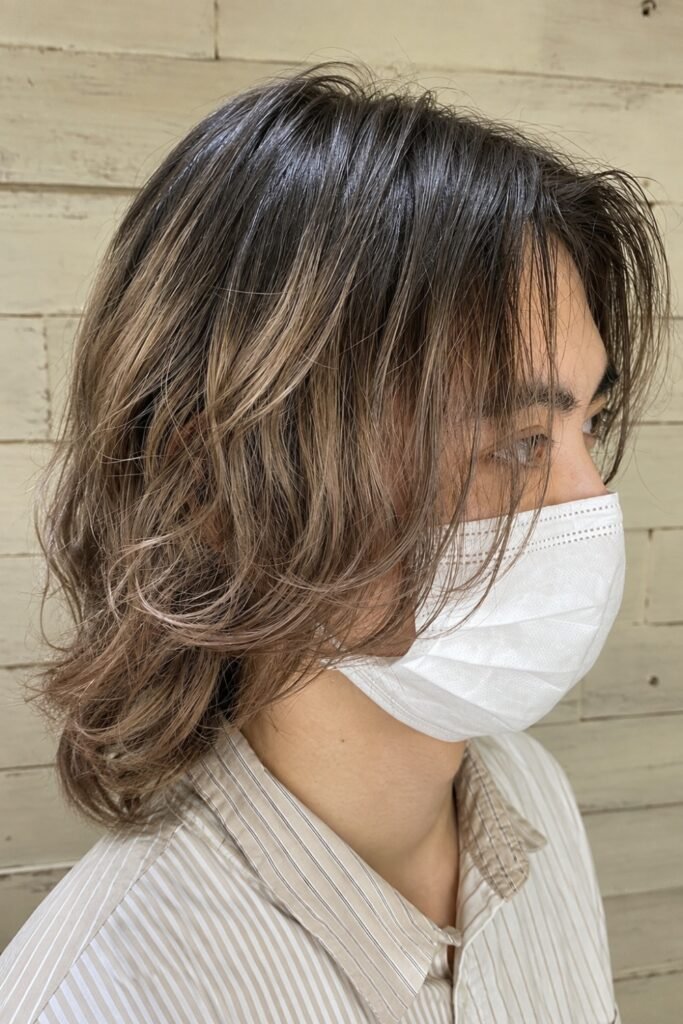 Mushroom-brown balayage