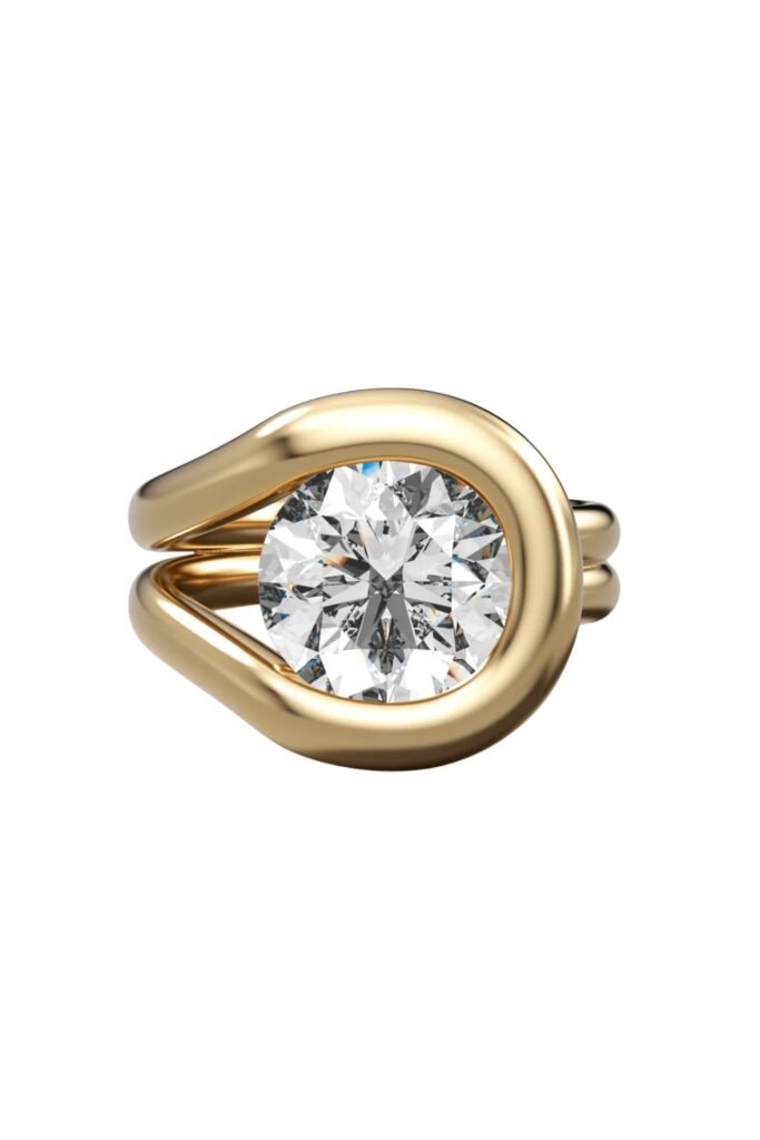 Bold one-and-done statement ring