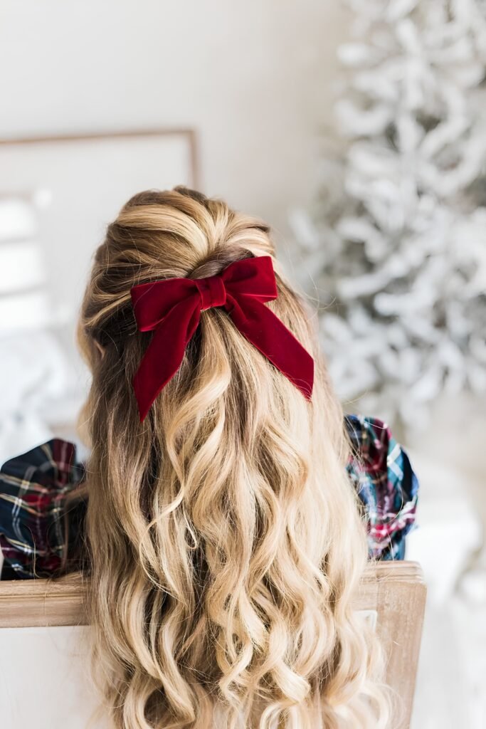 Oversized Velvet Bow