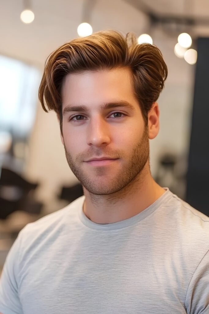 Relaxed side part
