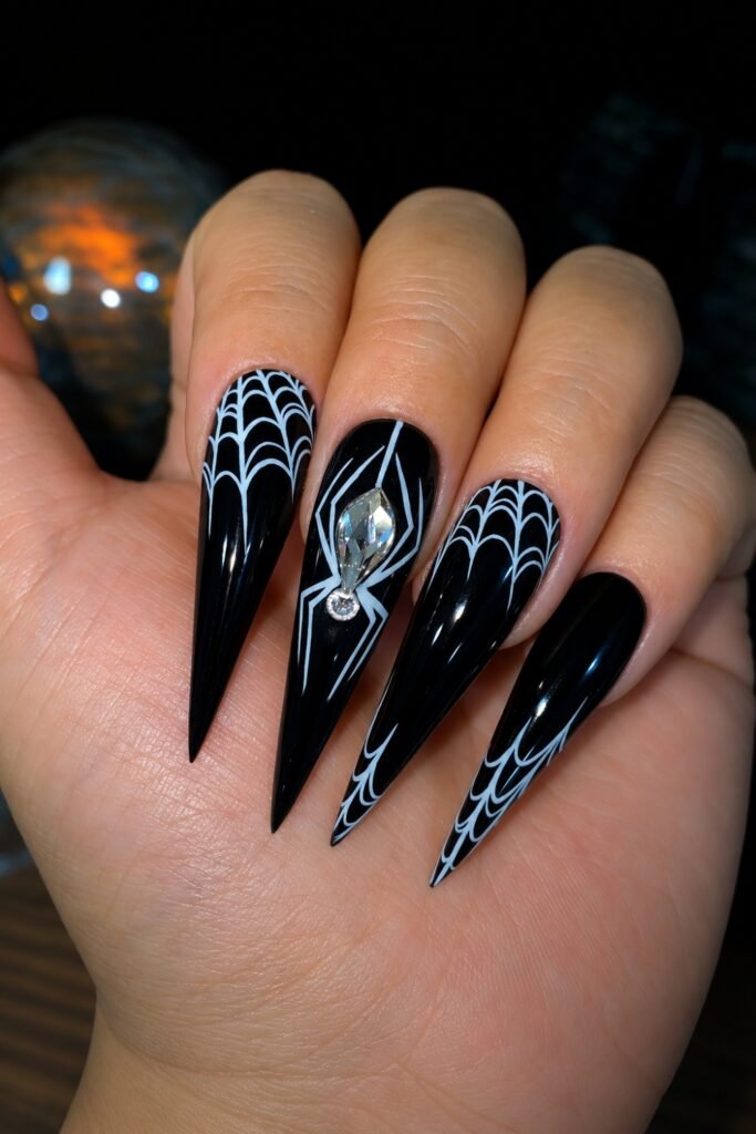 Rhinestone Spider Accent