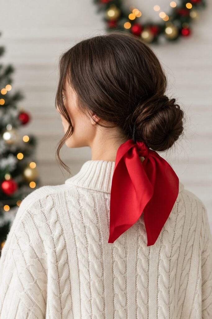 Satin Ribbon Hair Wrap