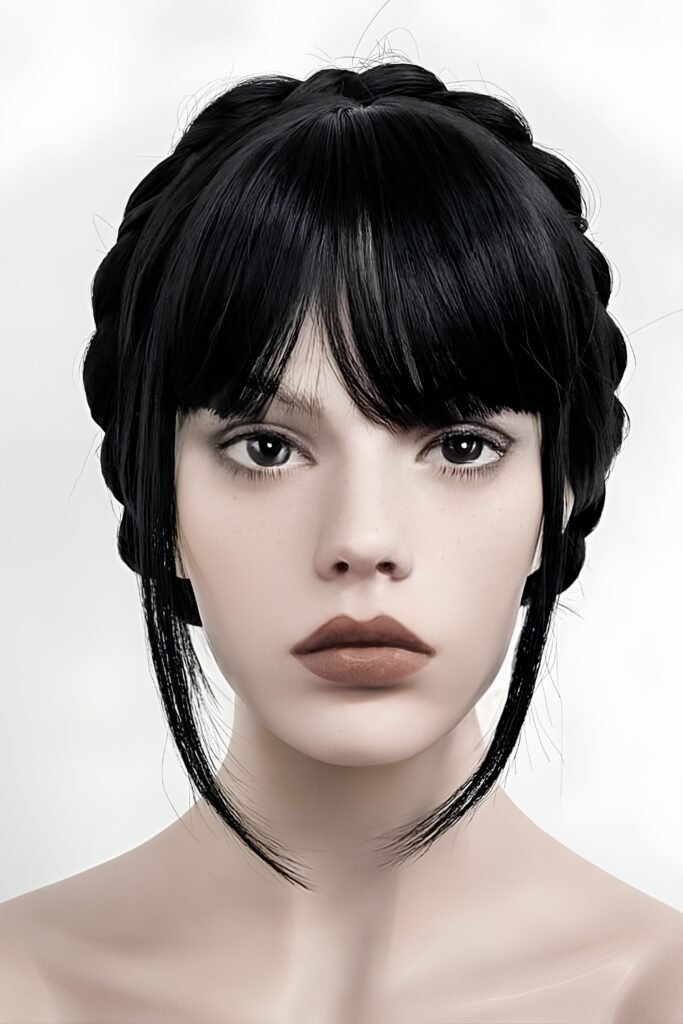 Short-Hair Faux Pigtails