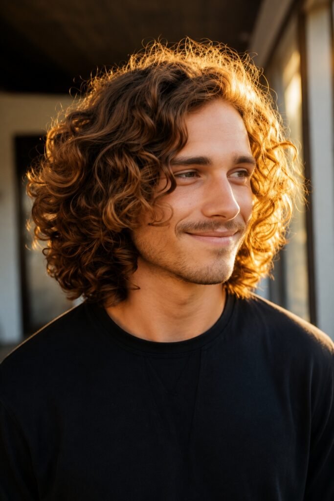 Shoulder-Length Curls