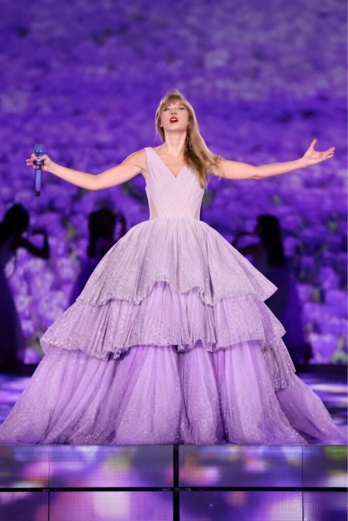 Taylor Swift Eras-inspired outfit: Speak Now Purple Princess Outfit