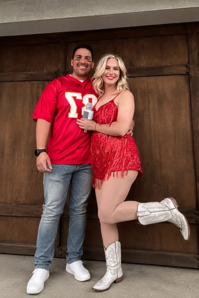 Taylor Swift and Travis Kelce