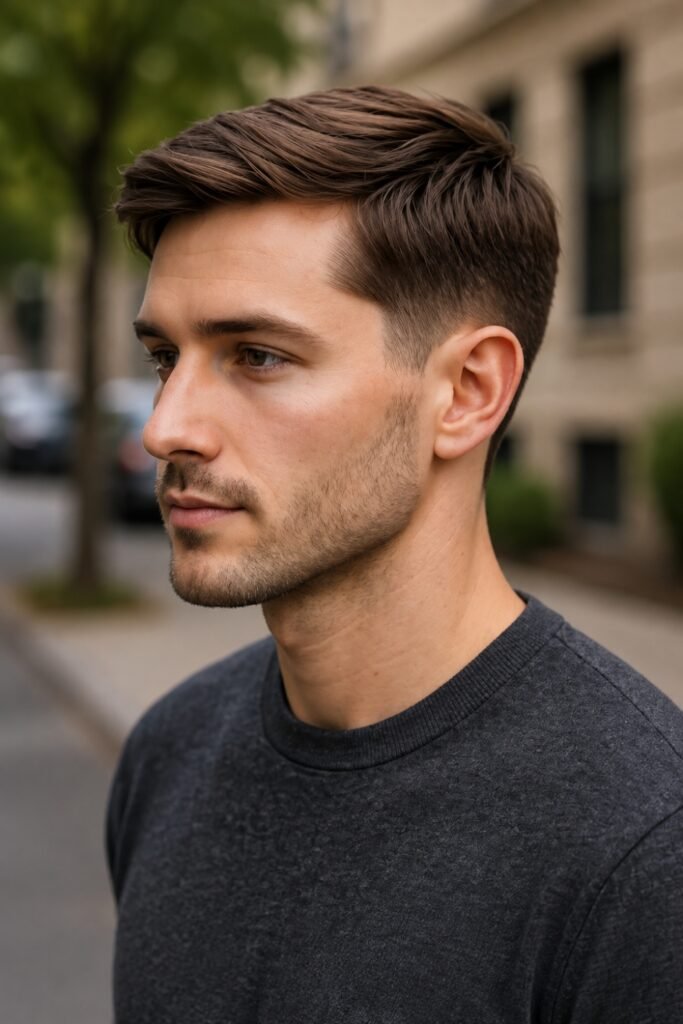 Textured side sweep