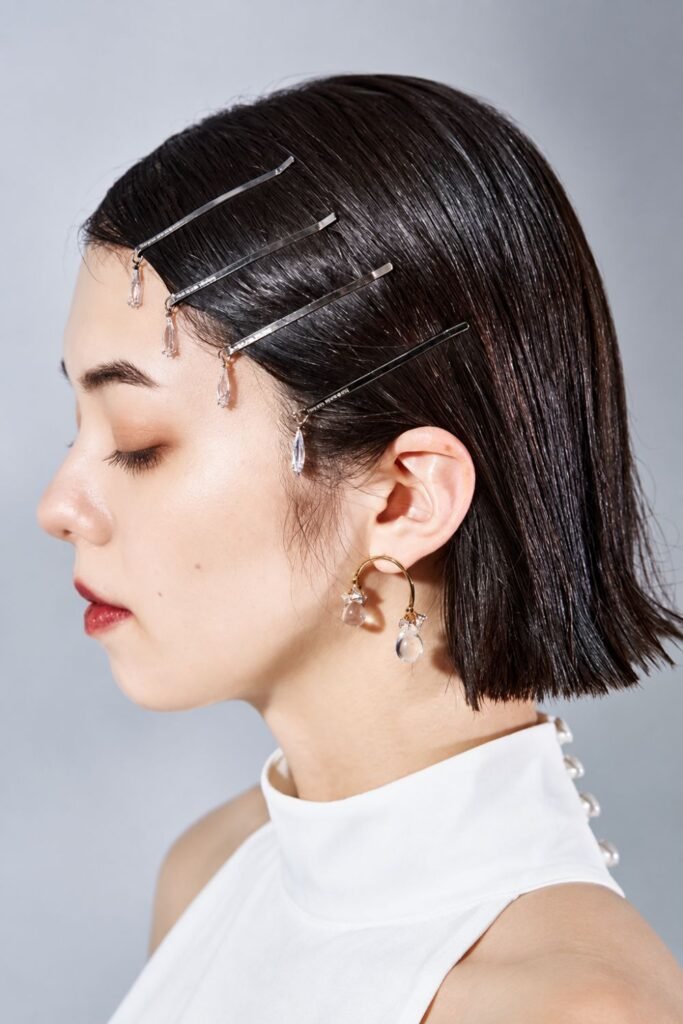 Crystal Drop Hair Pins
