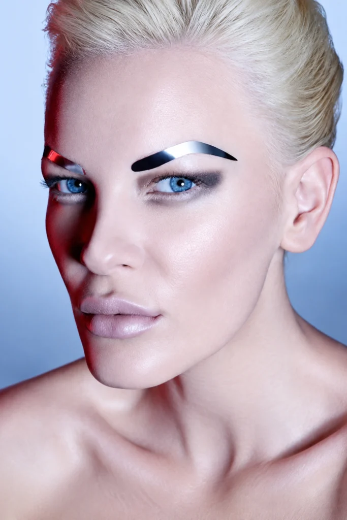 Chrome Brow Alien Look