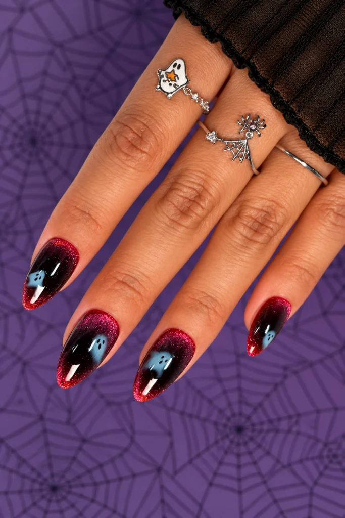 Dark Aura Spirit Nails