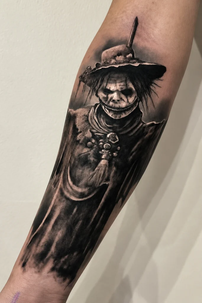 Folk-Horror Harvest Effigy