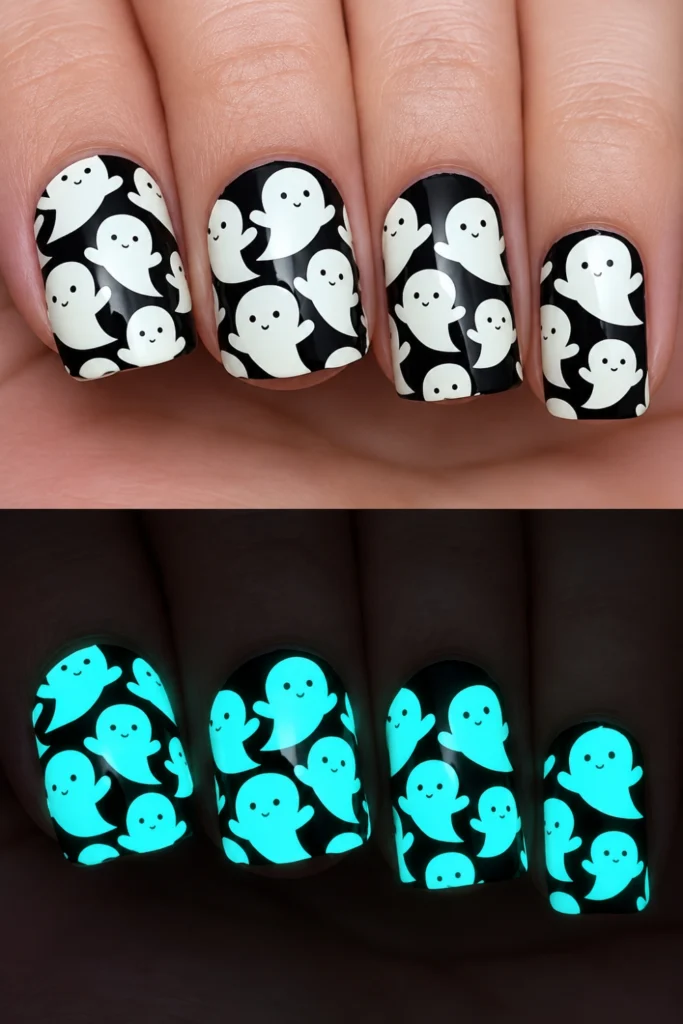 Glow-in-the-Dark Ghost Accents
