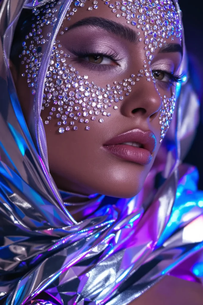 Holographic Temple Veil