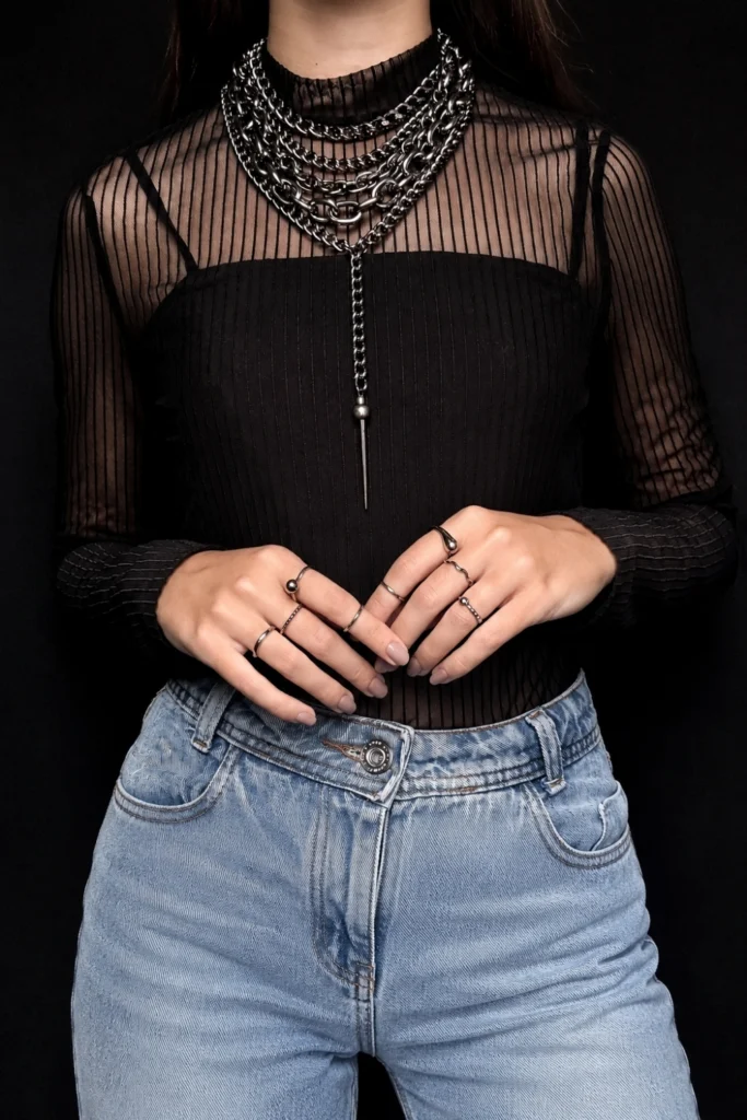 Jewellery That Reads as Grunge