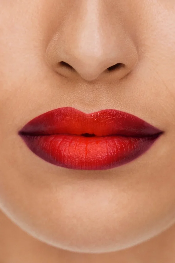 Ombre Lip in Two Bold Colours