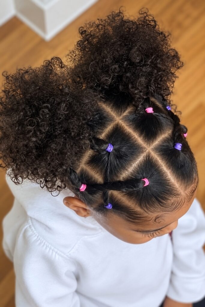 Single quick rubberband puff