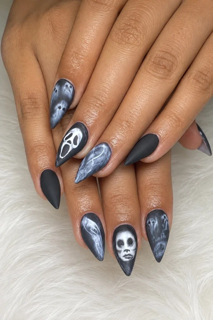 Smoky Apparition Nails