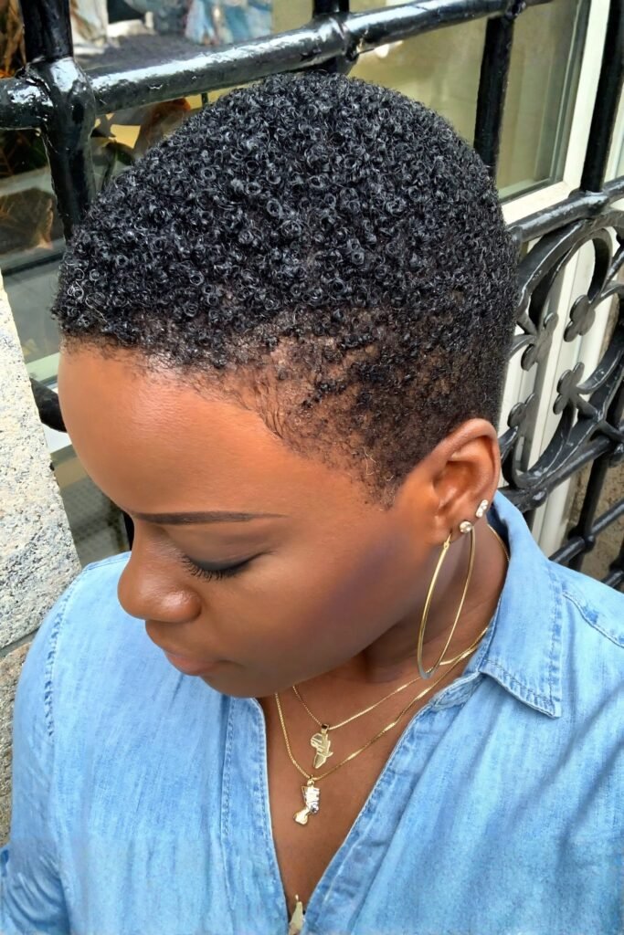 Top view of a tapered TWA with defined coils